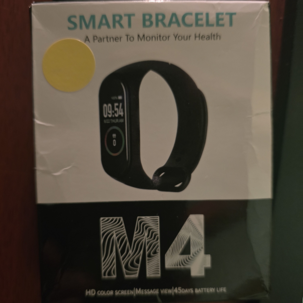 NIB - M4 Black Smart Bracelet